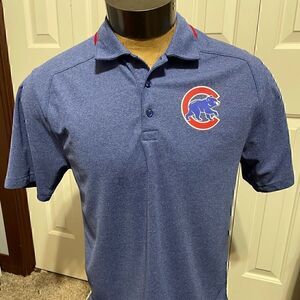 Nike DriFit Chicago Cubs Mens Small Short Sleeve Polo